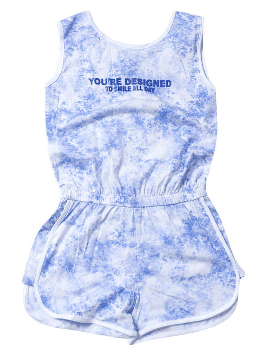 Kids' Fabric Jumpsuit Shorts/Bermudas Light Blue