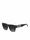 Dsquared2 Icon Men's Sunglasses with Black Plastic Frame and Black Gradient Lens