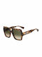 Moschino Sonnenbrillen mit Braun Schildkröte Rahmen und Braun Verlaufsfarbe Linse MOS127/S 05L/9K
