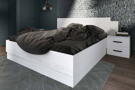 Σετ Комплект Спалня Бял 160x200бр 3бр