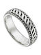Oxzen Ring Small Wedding Band made of Steel Gold Plated