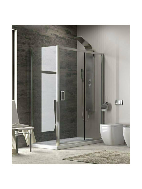 Karag New Flora 500 + New SN-10 Cabin for Shower with Sliding Door 110x70x180cm Fabric