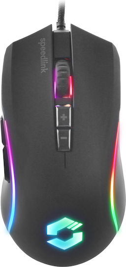 SpeedLink Zavos RGB Gaming Mouse 6400 DPI Black