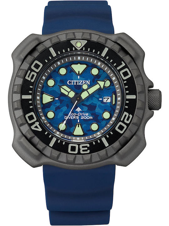 Citizen Promaster Dive Ρολόι Eco - Drive με Καουτσούκ Λουράκι Citizen Promaster Dive Ρολόι Eco - Drive με Καουτσούκ Λουράκι