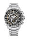 Citizen PCAT Atomic Timekeeping Watch Eco - Drive with Silver Metal Bracelet