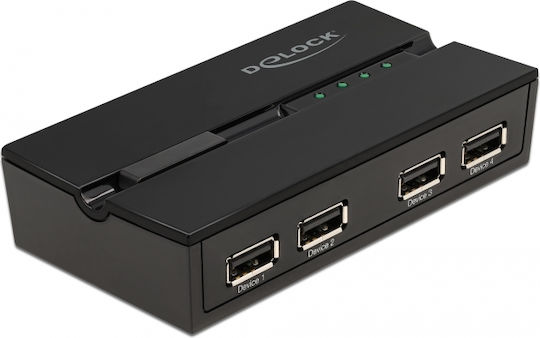 DeLock 11494 KVM & Data Switch με USB 2.0 / USB-B