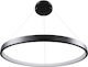 GloboStar Nemesis Pendant Light LED with Warm to Cool White Light Black