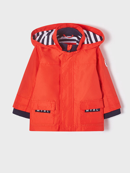 Mayoral Kids' Sports Jacket Short Windproof wit...