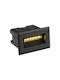 Nowodvorski Bay S Wall-Mounted Outdoor Spot Light LED IP65 3W with Warm White Light 4x6εκ.