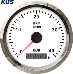 Eval 4000RPM Digitales Stundenzähler Mehrfachanzeige für Bootsnavigationsinstrumente