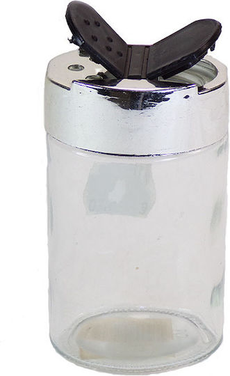 Karvounis Glass Tabletop Spice Jar Transparent