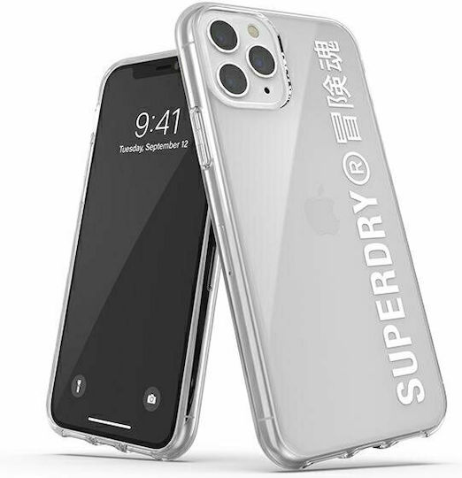 Superdry Snap Back Cover Σιλικόνης Λευκό (iPhone 11 Pro Max)