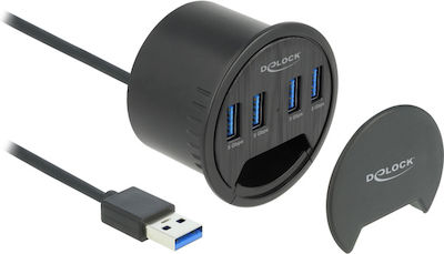 DeLock USB 3.2 Hub 4 Θυρών με σύνδεση USB-A