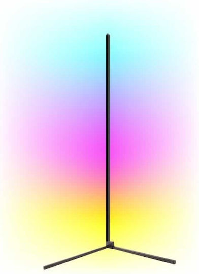 Spot Light Lampa de podea LED Î160xL40cm. cu Lumină RGB 1400lm Negru