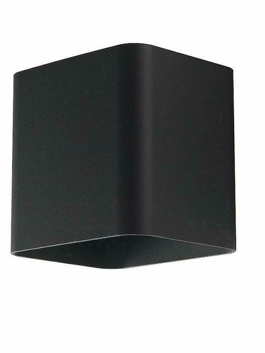 Fan Europe Biome Wandmontierte Außen-Deckenleuchte LED IP54 7W mit Natürliches Weiß Licht Doppelstrahl 11x11x9.5εκ.