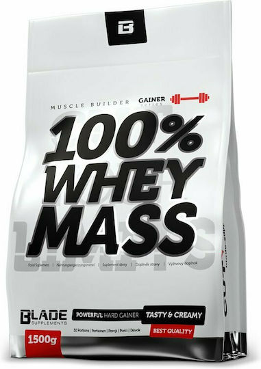 Hitec Nutrition Blade 100% Whey Mass Proteină Din Zer cu Aromă Căpșuni 1.5kg