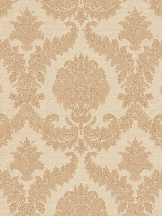 Wallpaper Vinyl Beige L1005xW53cm Washable