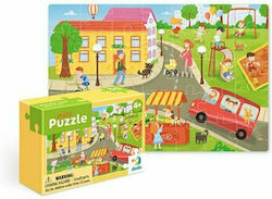 Kinderpuzzle Summer Town für 4++ Jahre 35pcs Dodo