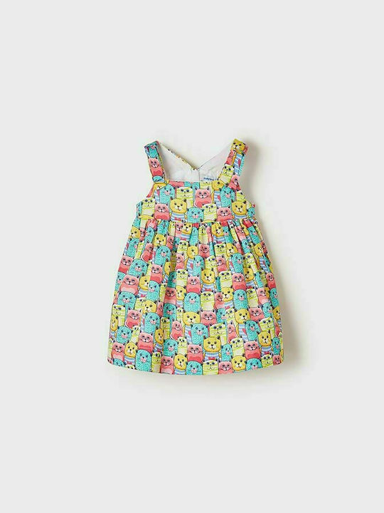 Mayoral Kids Dress Sleeveless Multicolour