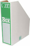 ΙΩΝΙΑ Box Suport pentru Reviste de Arhivă File Box Δ 0305 Hârtie Verde