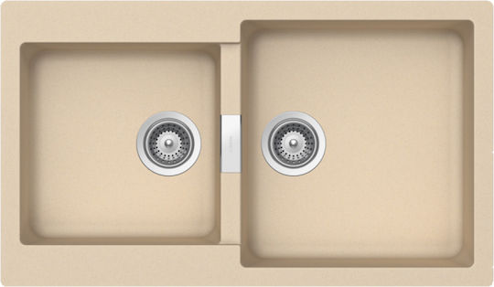 Schock Cristalite Element Ένθετος Δεξιός από Συνθετικό Γρανίτη Μ86xΠ50cm Schock Cristalite Element Ένθετος Δεξιός από Συνθετικό Γρανίτη Μ86xΠ50cm