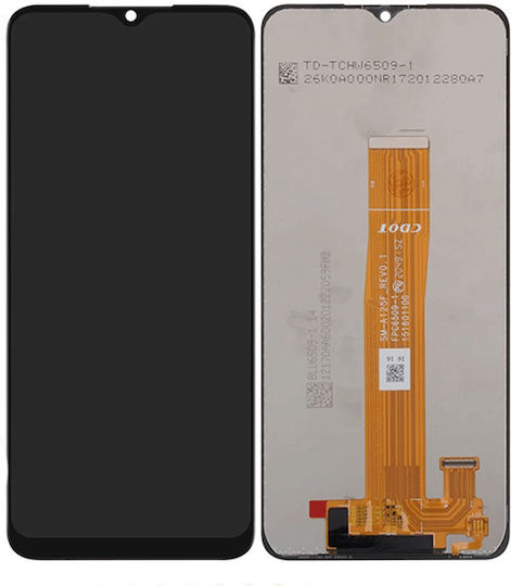 O ecran cu Mecanism Tactil pentru Galaxy A12 (Negru)