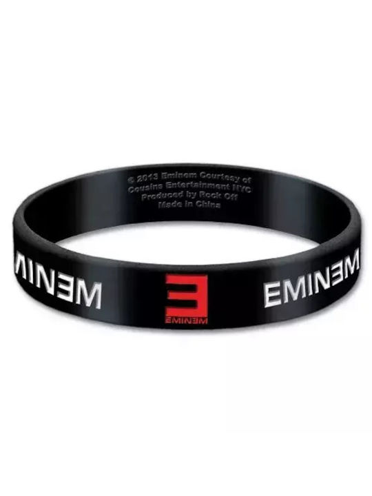 ROCK OFF EMINEM GUMMY WRISTBAND LOGO