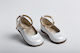 Ever Kid White Baptism Leather Pumps