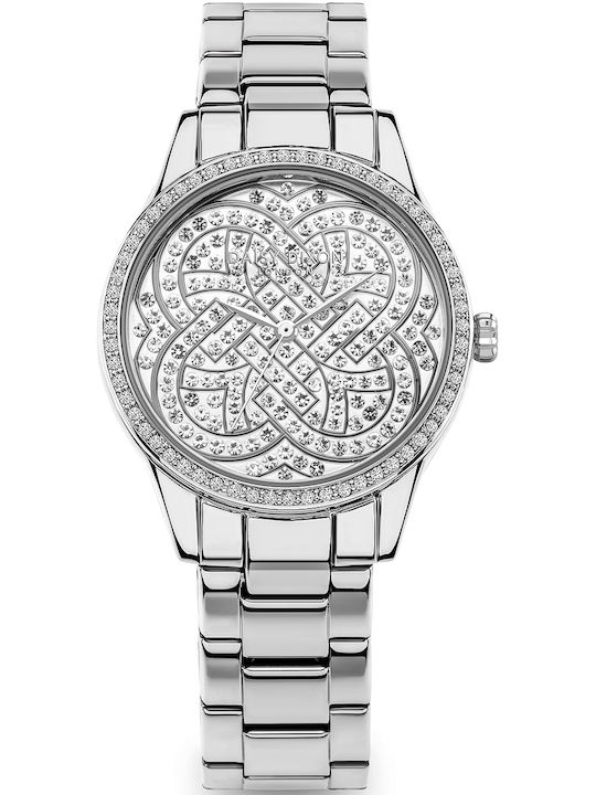 Daisy Dixon Lily Ladies Ceas de Damă cu Argintiu Brățară Metalică