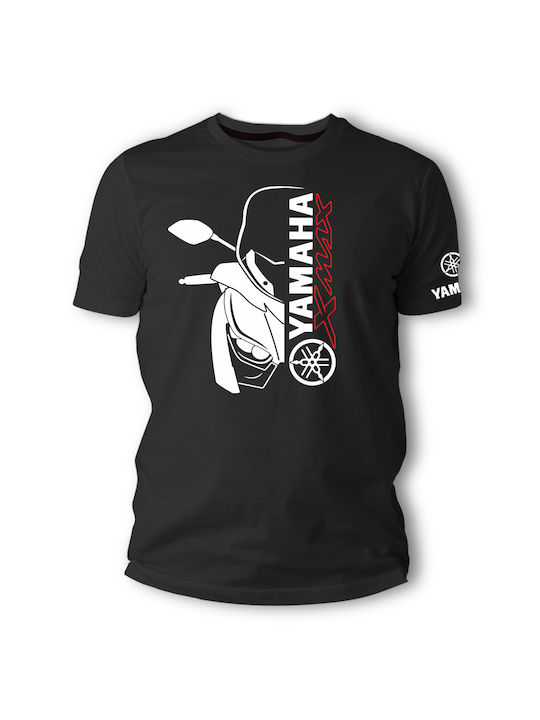 Frisky Yamaha Xmax 2017 T-shirt σε Μαύρο χρώμα