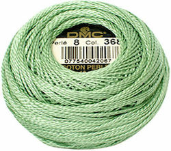 DMC Ață Broderie Cotton Perle No8 Bumbac VERDE 87m