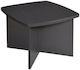 Coffee Table G5500 Dark Grey Particleboard-Melamine 60x60x45h cm Artline