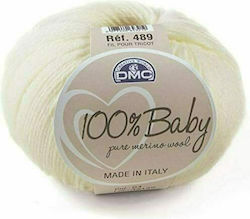 DMC Baby Μάλλινο 01 225m 50gr