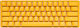 Ducky One 3 Mini Gaming Mechanical Keyboard 60% with Cherry MX Brown switches and RGB lighting (English US) Yellow