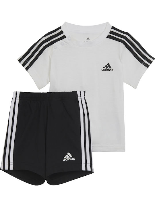 adidas Παιδικό Σετ με Σορτς Λευκό 2τμχ