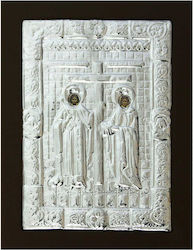 Marhome Εικόνα St. Konstantin & Helena Aluminium 12x15cm