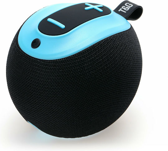 T&G Ηχείο Bluetooth 5W με Ραδιόφωνο και Διάρκεια Μπαταρίας έως 5 ώρες Μαύρο/Μπλε TG-623