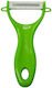 Ankor Fruit & Vegetable Peeler/Cleaner made of Plastic Green