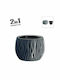 Marhome Sandy Bowl Κασπώ Πλαστικό Γκρι 18x13.6x13.6εκ.
