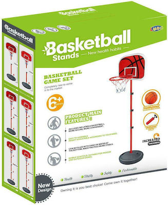 Luna Outdoor Basketball Hoop with Stand & Ball