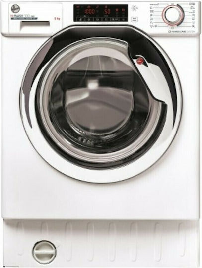 Hoover HBWO69TAMCE-S Εντοιχιζόμενο Πλυντήριο Ρούχων 9kg 1600 Στροφών