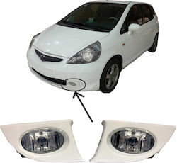 Στρογγυλοί Προβολείς Ομίχλης Αυτοκινήτου Honda Jazz 2005-2006 2τμχ