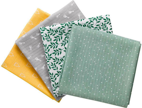 Sophie La Girafe Burp Cloth 70x70cm 4 Pieces Sophie La Girafe Burp Cloth 70x70cm 4 Pieces