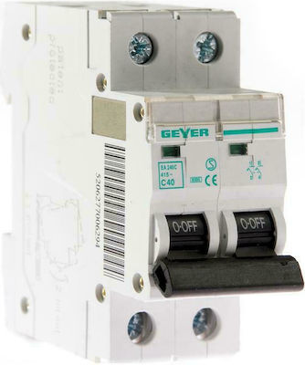 Geyer 2-Poles Automatic Circuit Breaker 40A EA240C