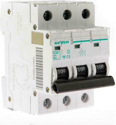 Geyer 3-Poles Automatic Circuit Breaker 6A EA306B