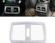 Carner Car Instrument Panel Decoration Chrome Frame Rear Air Vent for Bmw X1 F48 in Silver Color 0016707