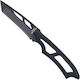 Haller Tanto Neck Μαχαίρι Μαύρο σε Θήκη