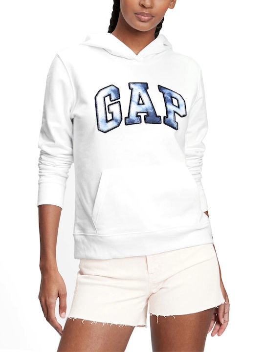 Women's Sweatshirt Hooded White