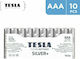 Tesla Batteries Silver+ Alkaline Battery AAA 1.5V 10pcs