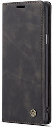 Caseme Synthetic Leather Wallet Black (Galaxy S8+)